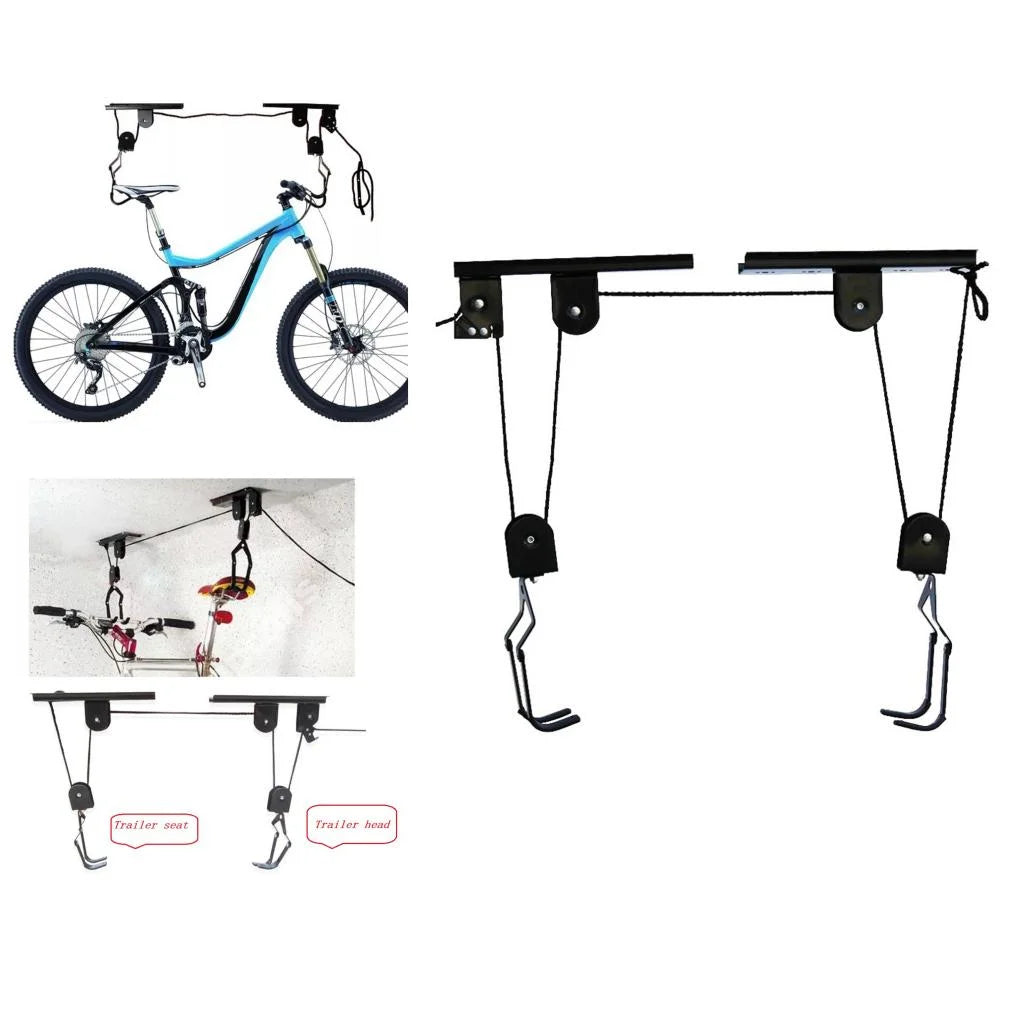 Bike and Workshop Garage Hanger Pulley Assemblies A19345