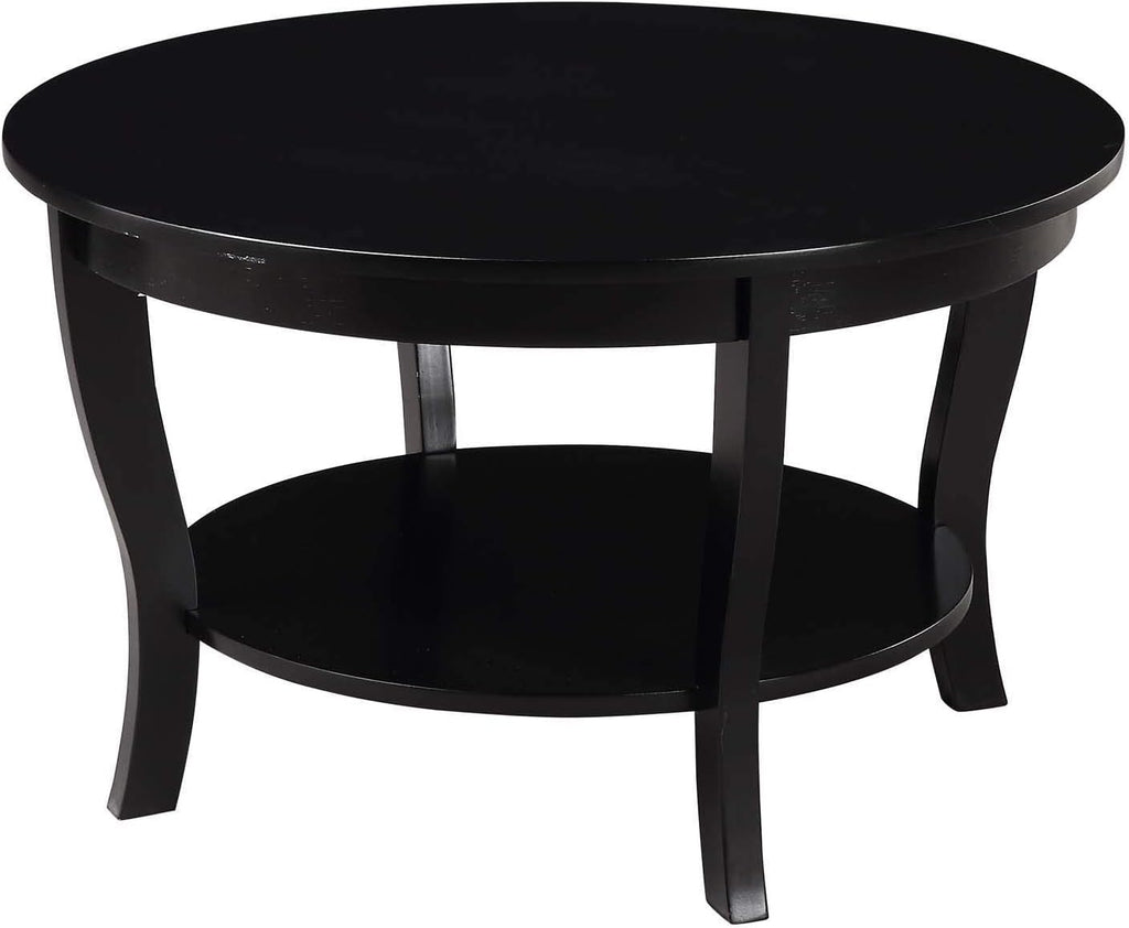 Dark Gray Round Coffee Table S89236