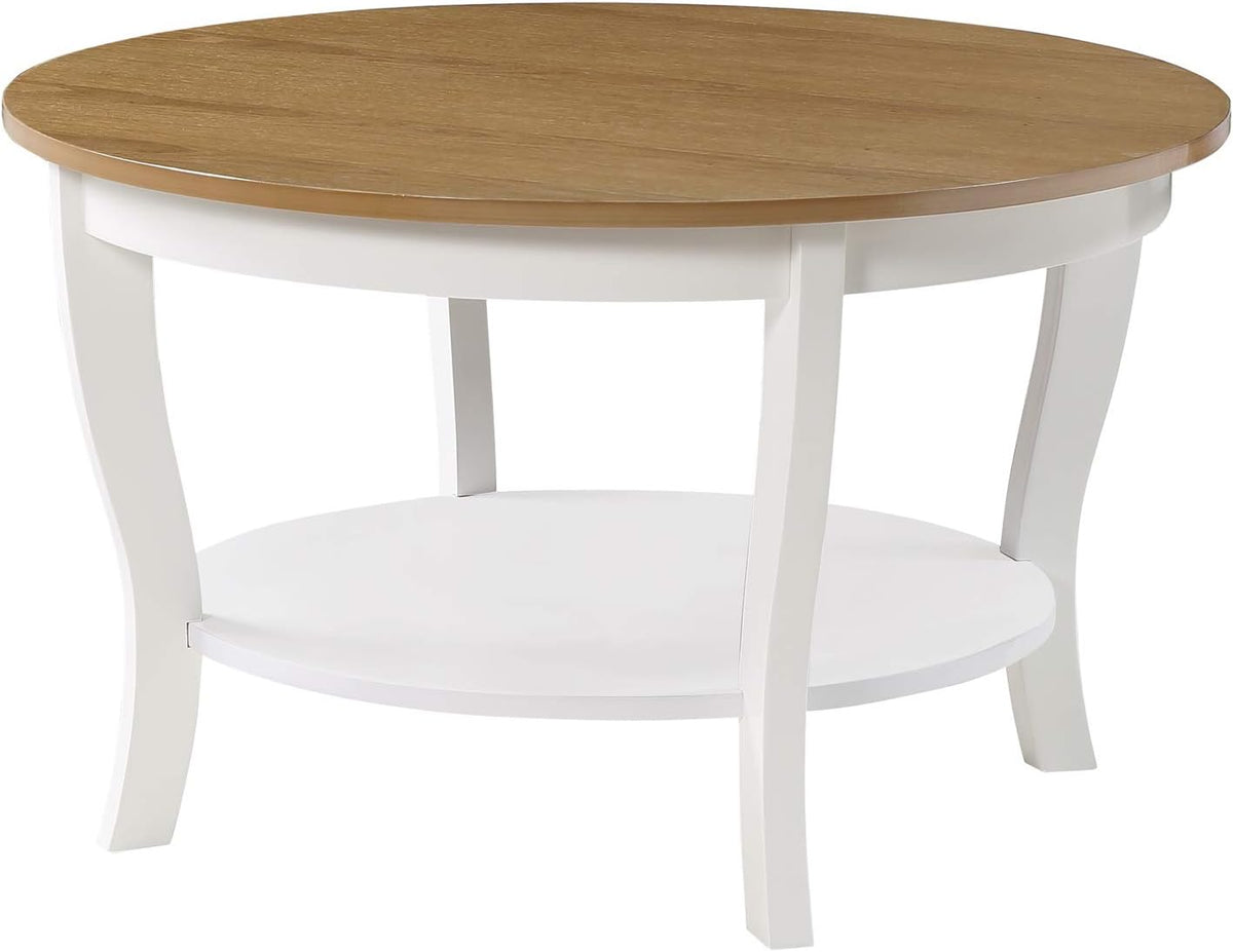 Dark Gray Round Coffee Table S89236