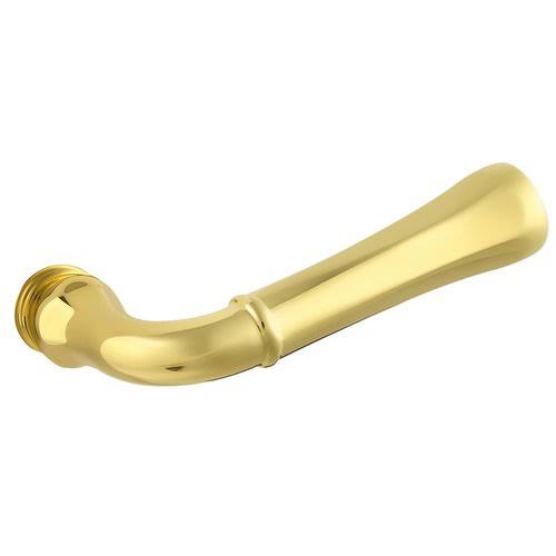 Satin Brass and Black Pair of Levers J71067
