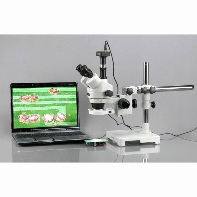 Trinocular Zoom Stereo Microscope with 54 LED Light E50061