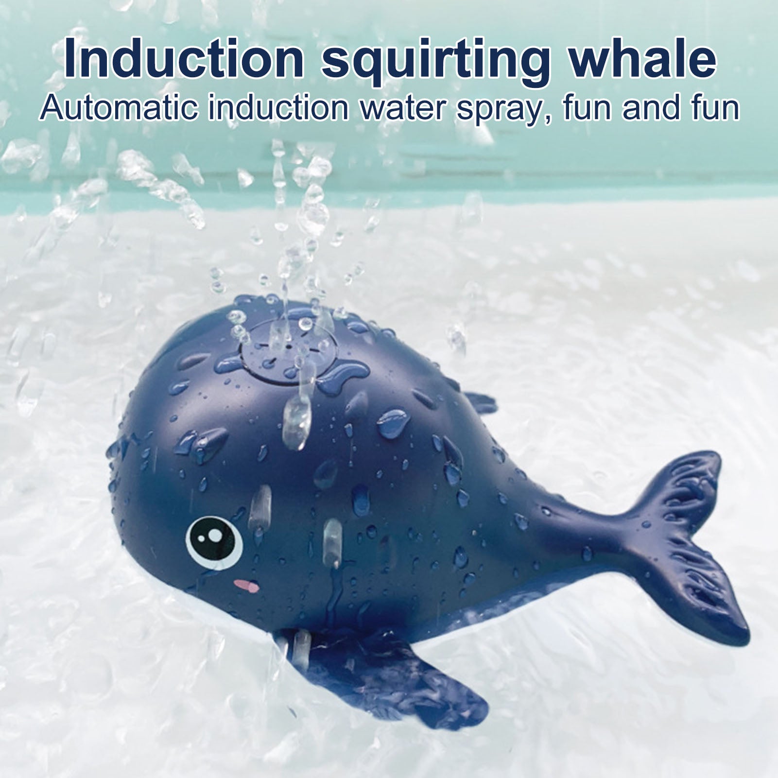 Electric Spout Whale Toy B62489