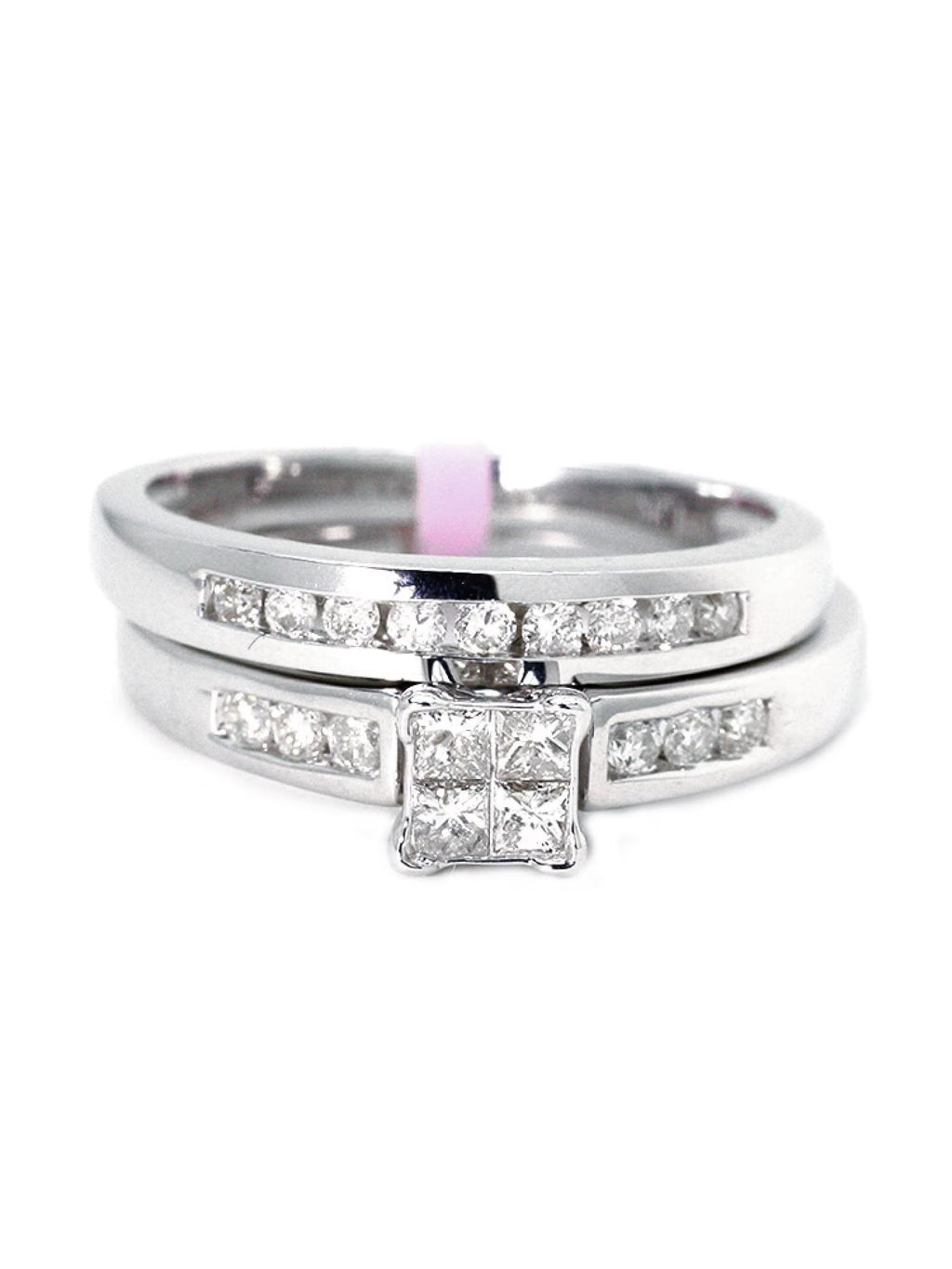 10K White Gold Diamond Engagement Ring V92344