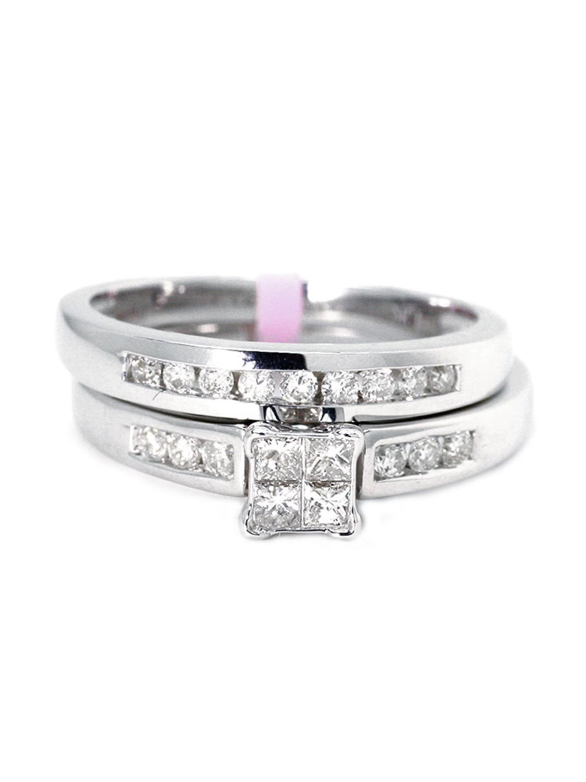 10K White Gold Diamond Engagement Ring V92344