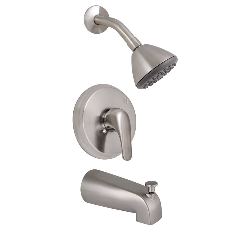 Single Handle Tub and Shower Trim, Satin Nickel S831288