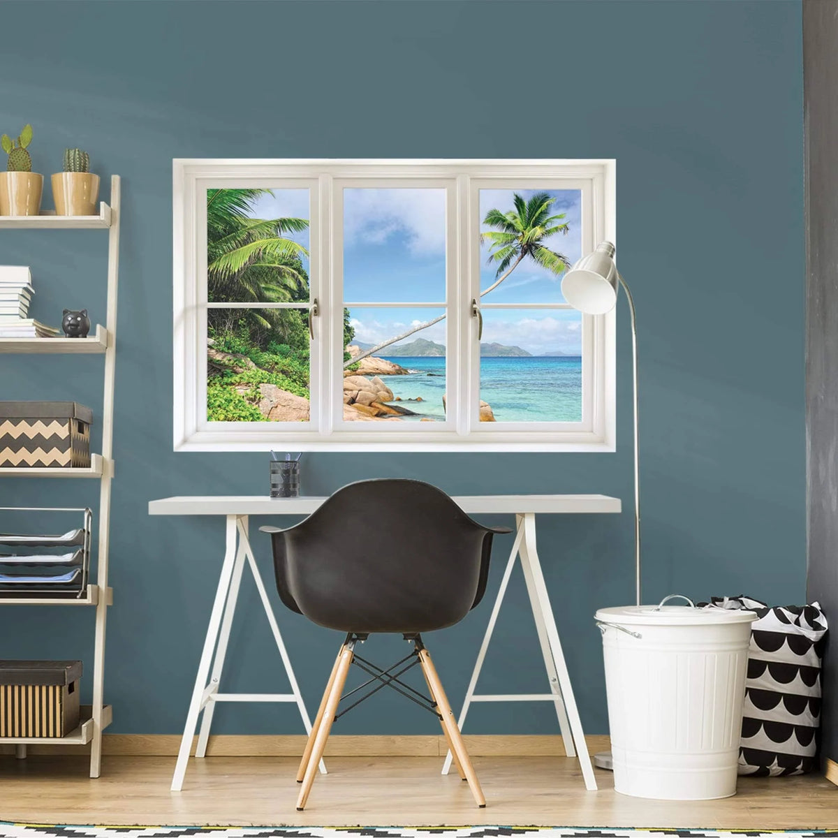 Tropical Beach Wall Decal D3834