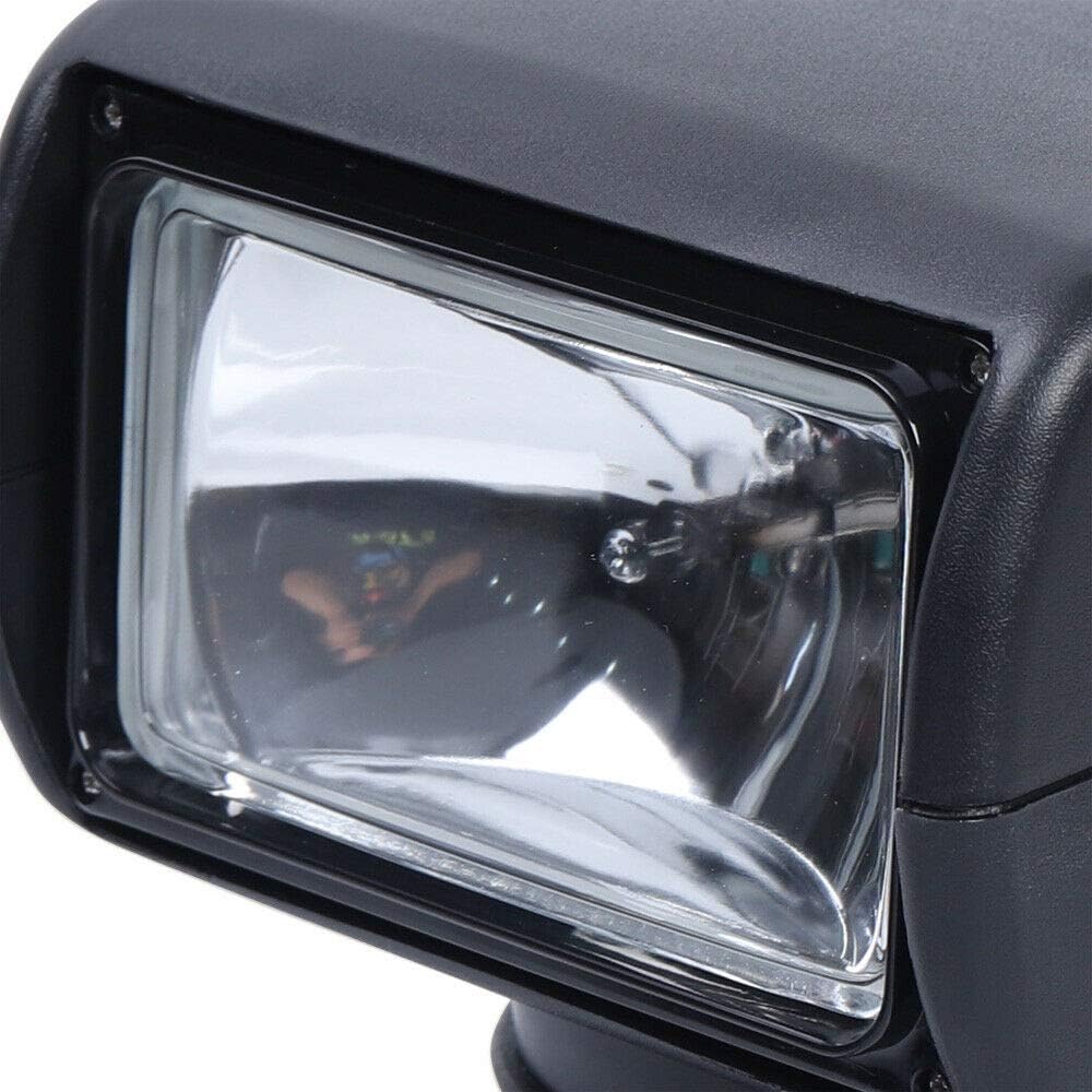 Black 100W Remote Control Spotlight 2500LM 12V C338