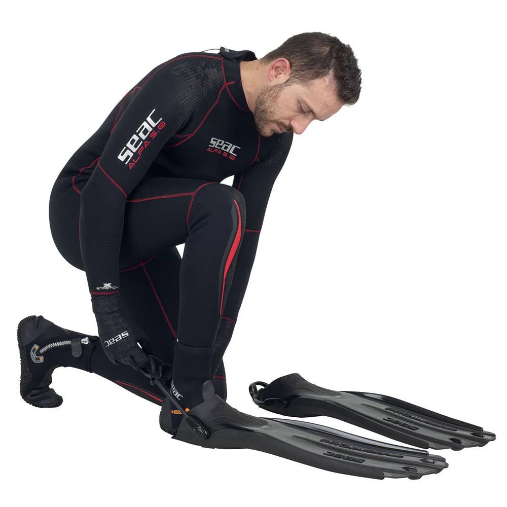 Black Fins Sling Strap T7011