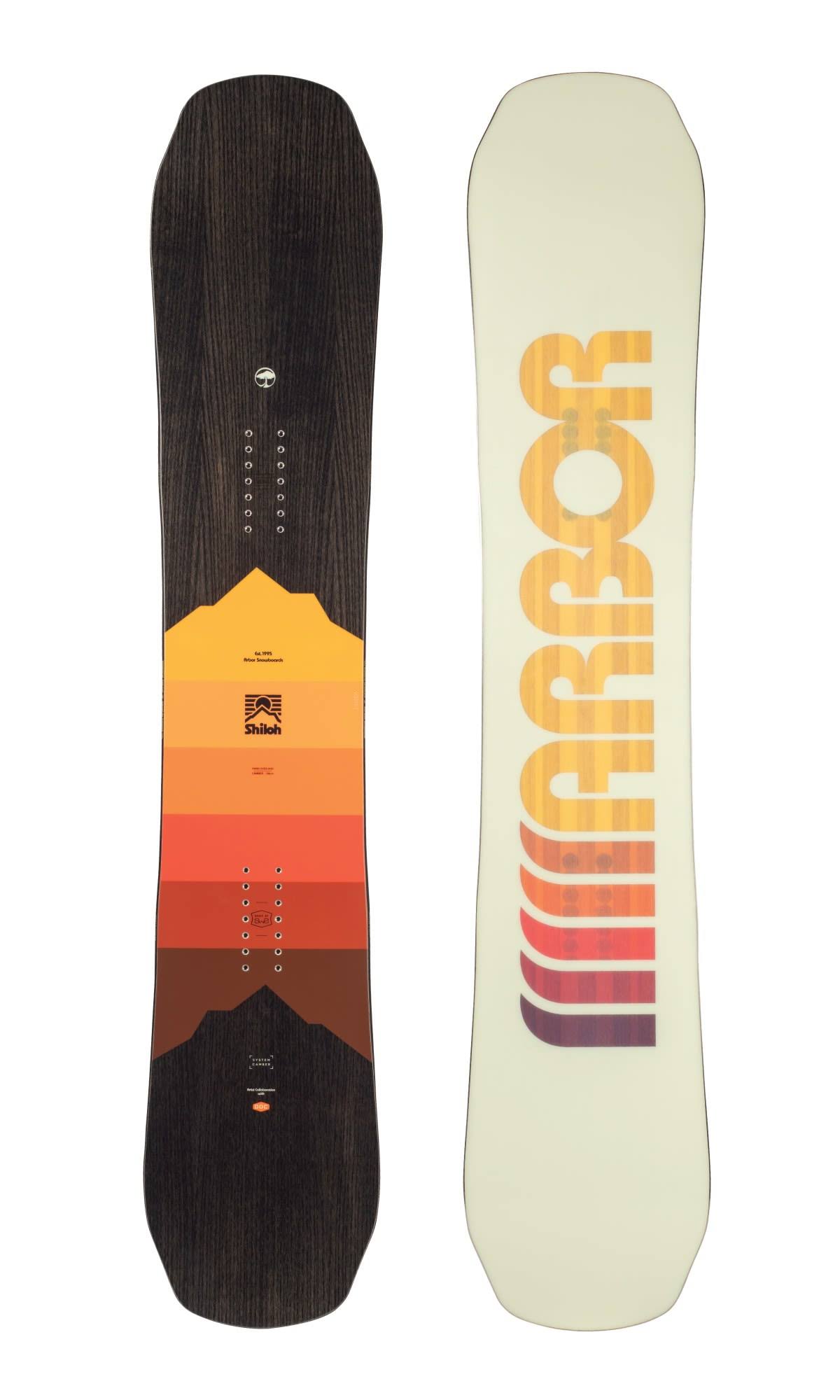 Arbor Shiloh Camber Snowboard 159 N70158
