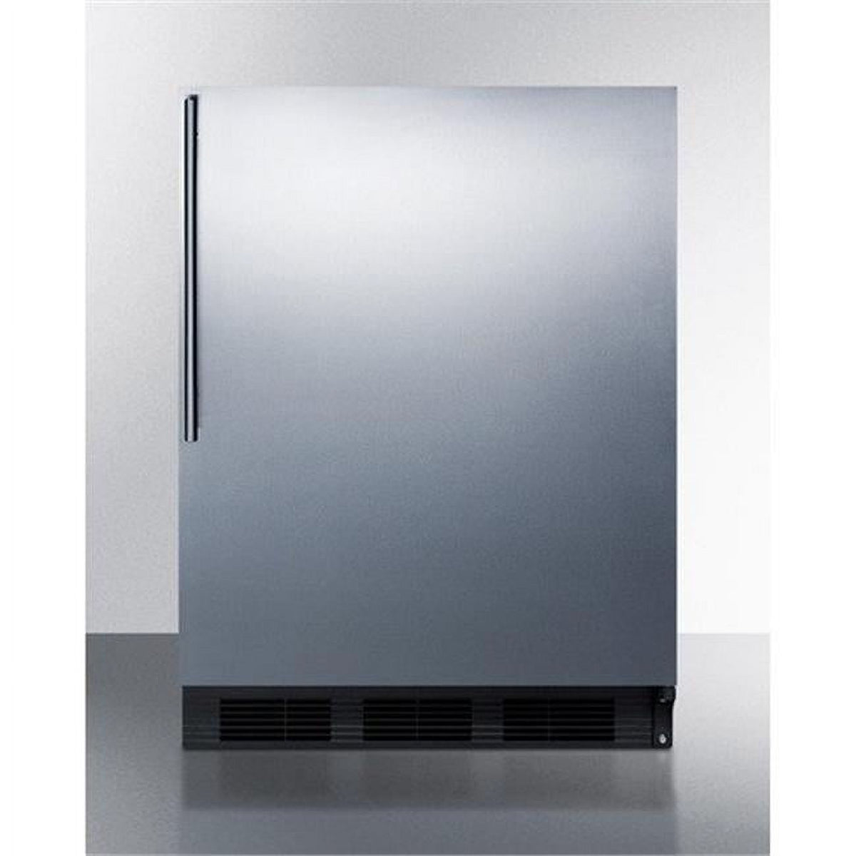 Freestanding Counter Height Refrigerator-Freezer, Black Cabinet G406851