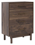 Mocha Four Drawer Chest P804