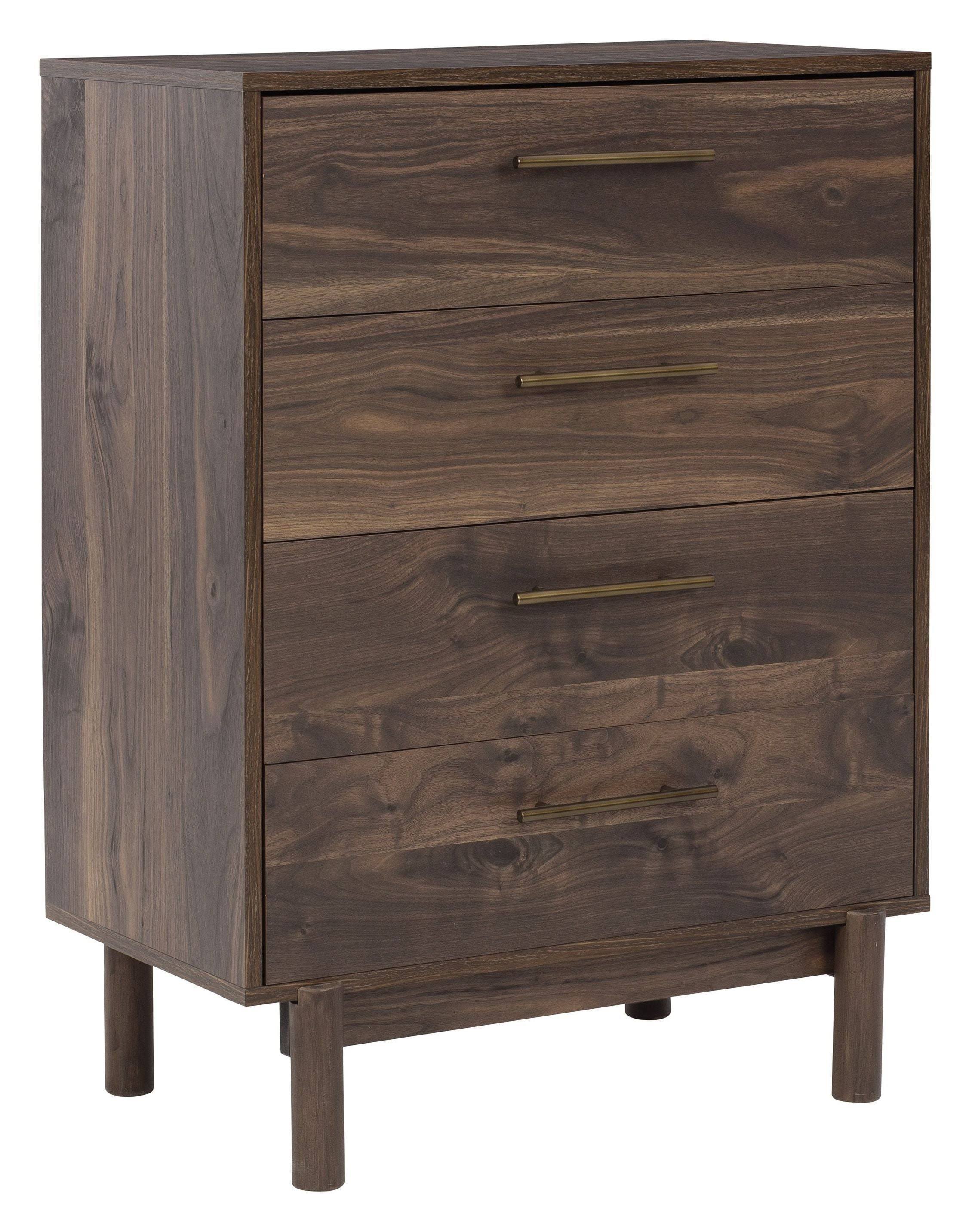 Mocha Four Drawer Chest P804