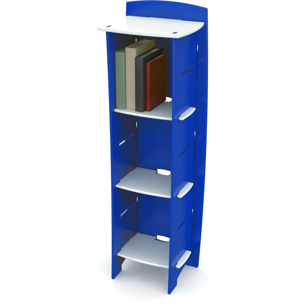 White 3-Shelf Bookcase V716380