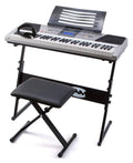 61 Key Electronic Piano Keyboard with Stand, Stool and Headphones W479711
