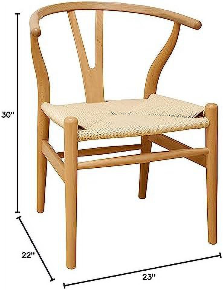 Natural Wood Dining Accent Chair H6306
