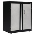 Commercial Storage Cabinet, Gray/Black, 36x22 H X 30x22 W X 18x22 L T88819