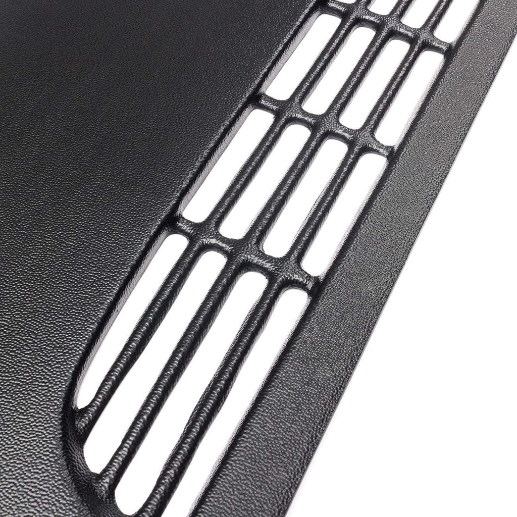 Rear Molded Dash Defrost Vent Grille Cover Cap Black Pack of 2 J499