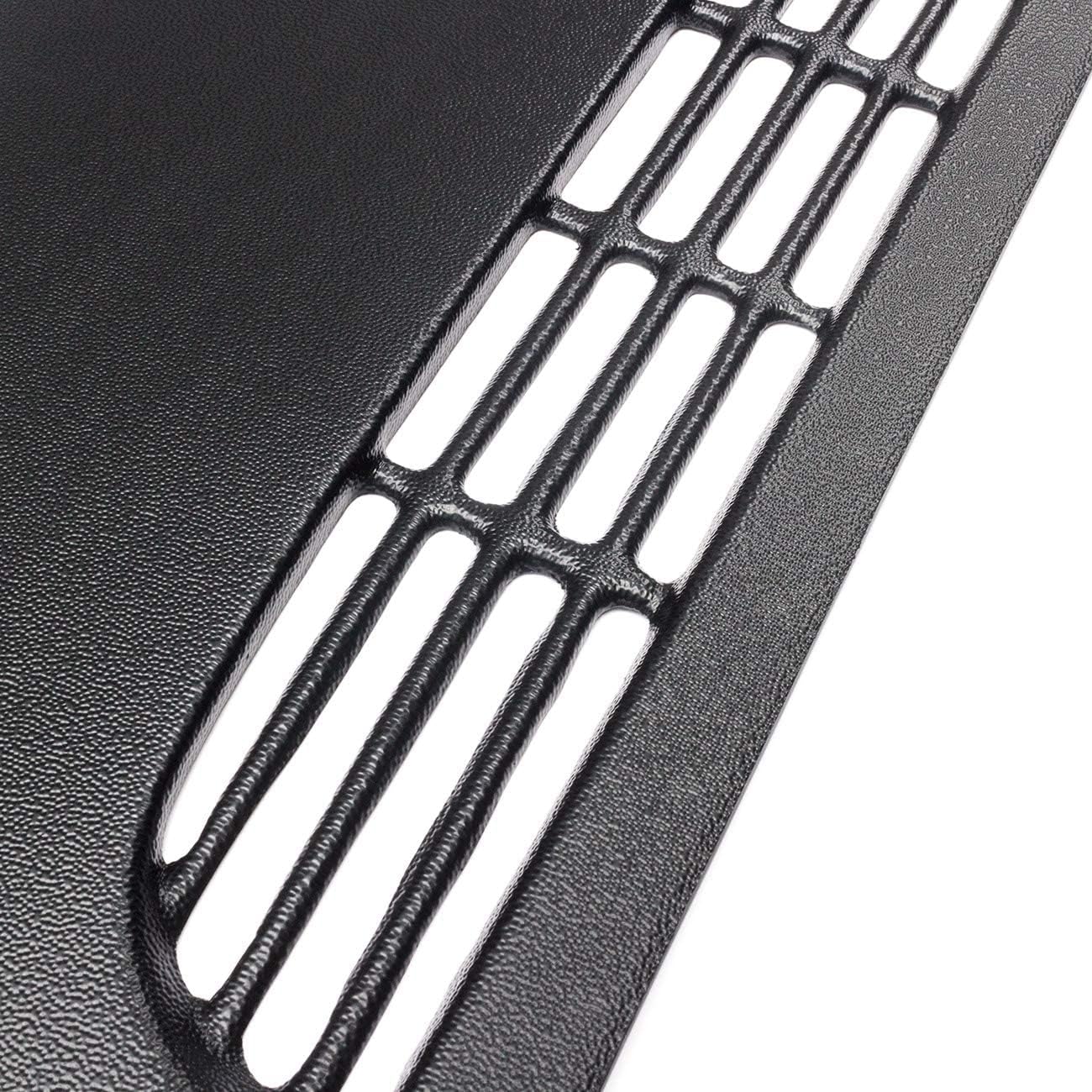 Rear Molded Dash Defrost Vent Grille Cover Cap Black Pack of 2 J499