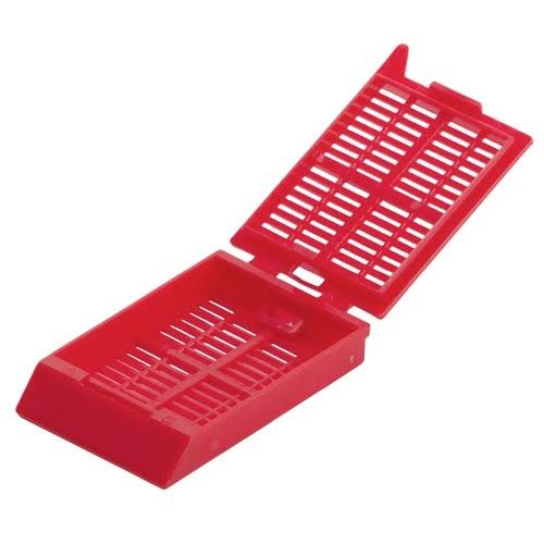 Red Kartell Tissue Embedding Cassette Y5470