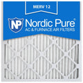 20x20x1 Pleated MERV 12 AC Furnace Air Filters Qty 24 I590