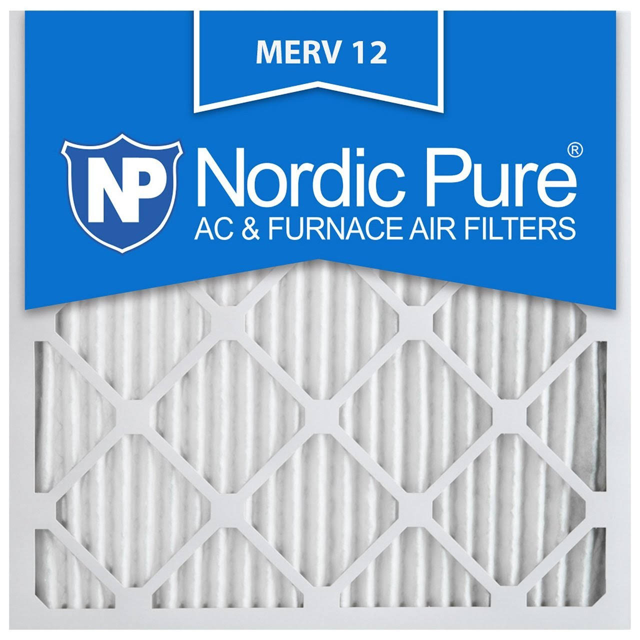 20x20x1 Pleated MERV 12 AC Furnace Air Filters Qty 24 I590