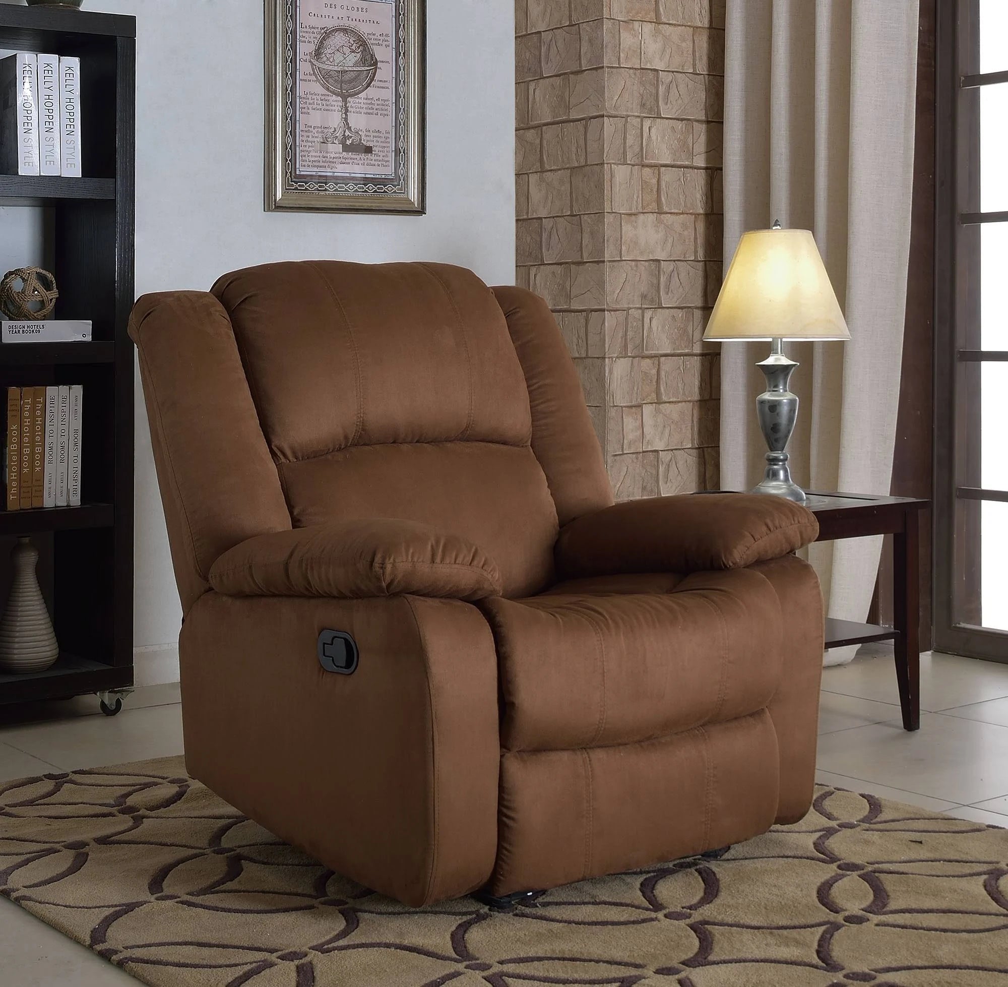 Brown Recliner K681