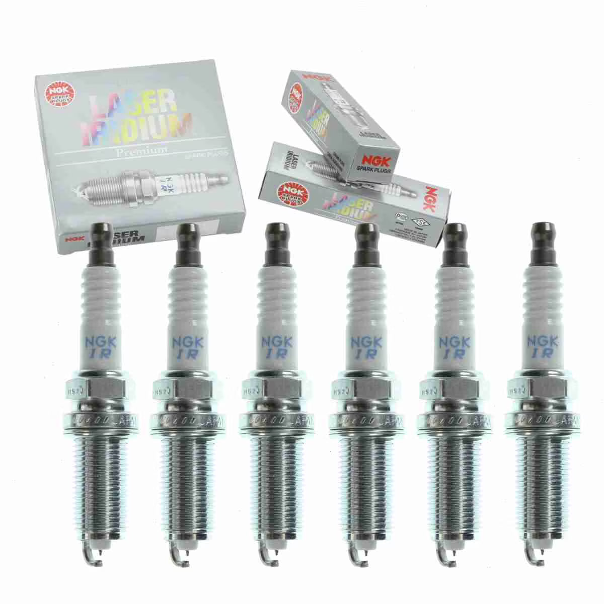 6 pc Laser Iridium Spark Plugs M466595