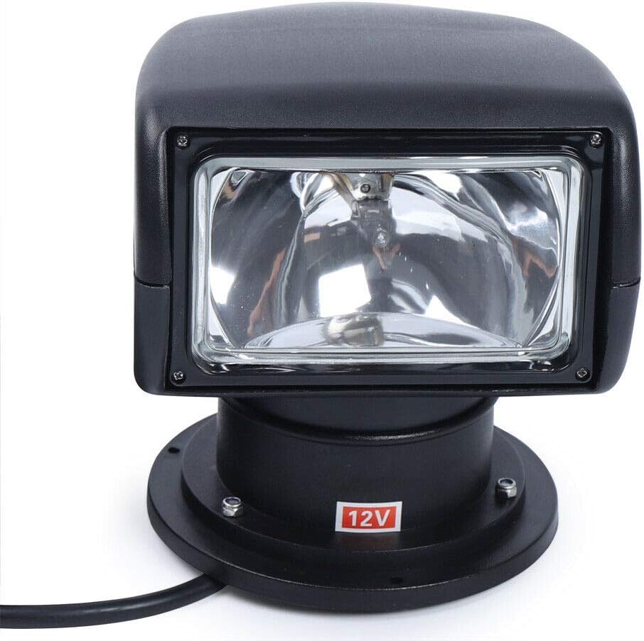 Black 100W Remote Control Spotlight 2500LM 12V C338