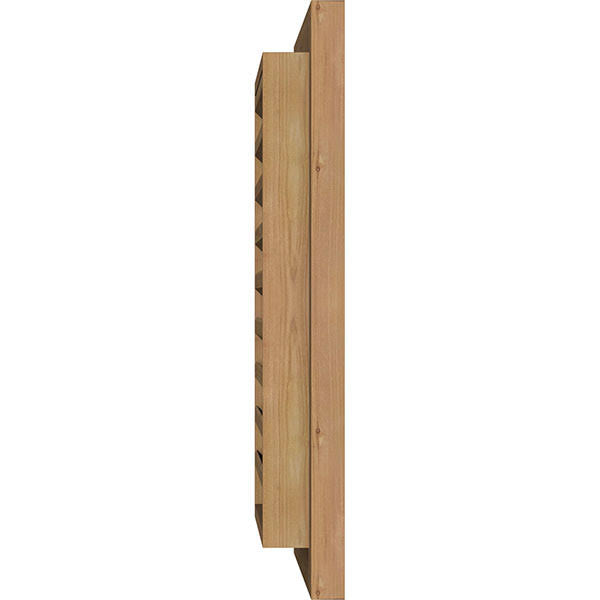 Unfinished Functional Vertical Gable Vent Q493