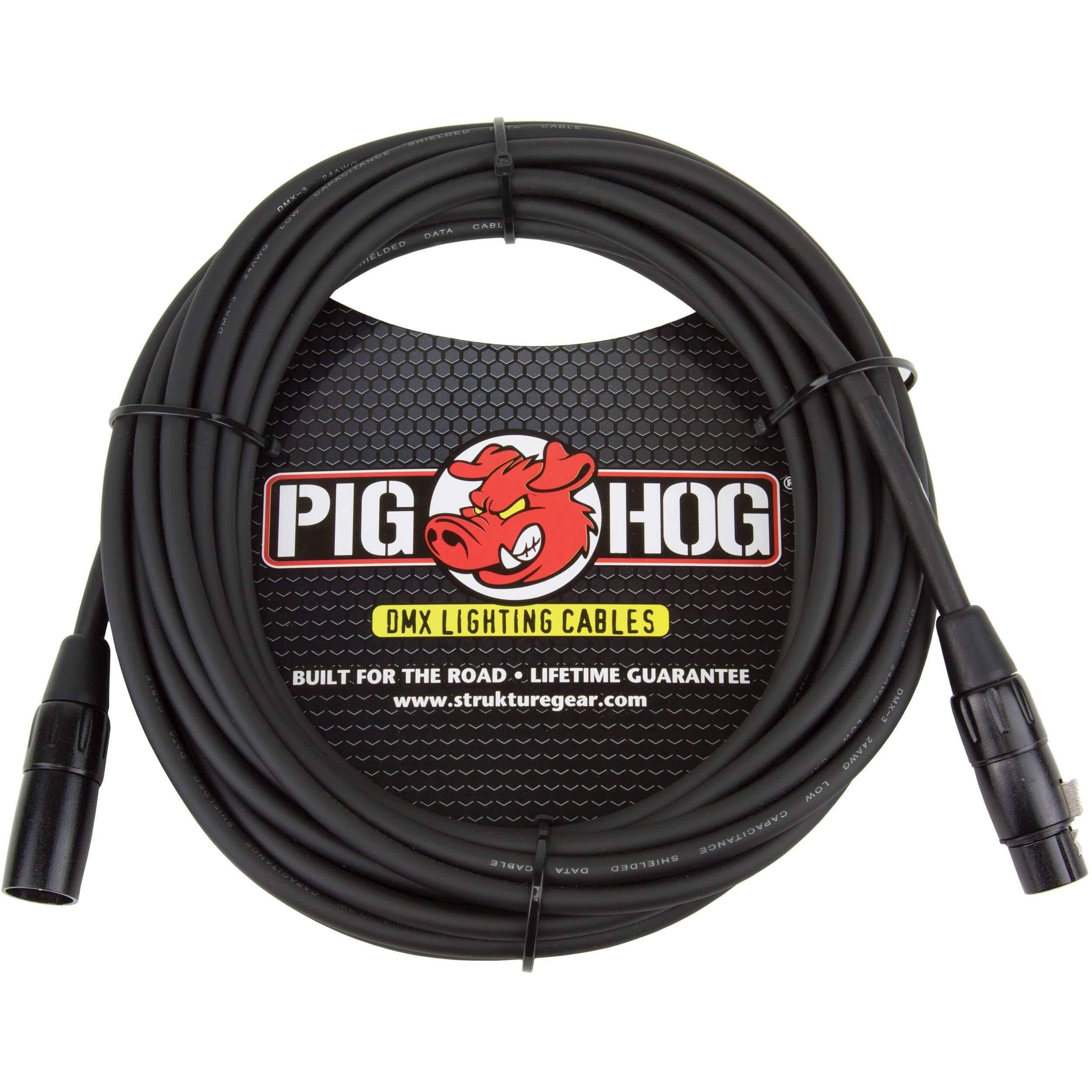 3 Pin DMX Lighting Cable 25 ft Q613