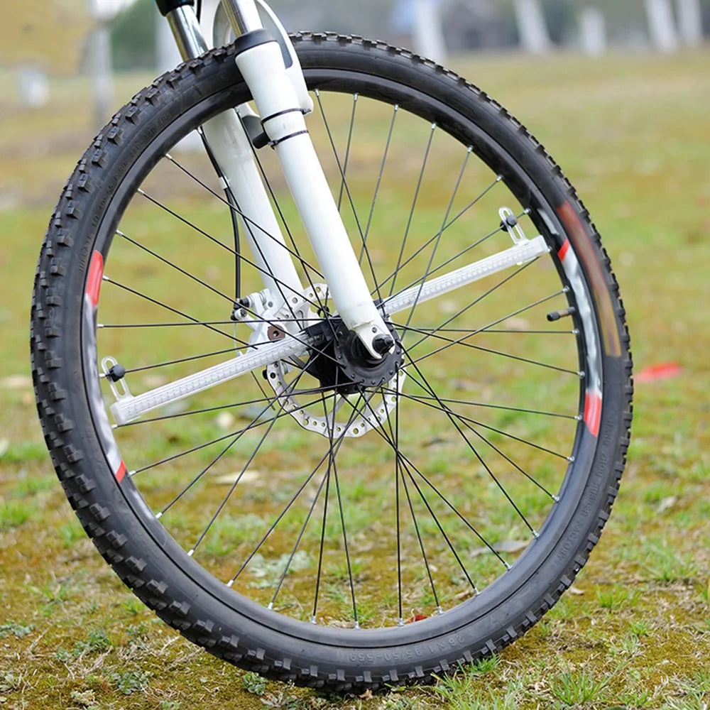64 LEDs Rechargeable Bike Spoke Wheel Light B872687