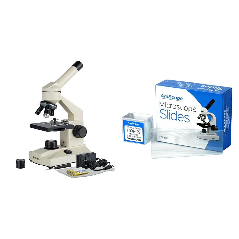 40x-1000x All-Metal LED Compound Microscope B2086