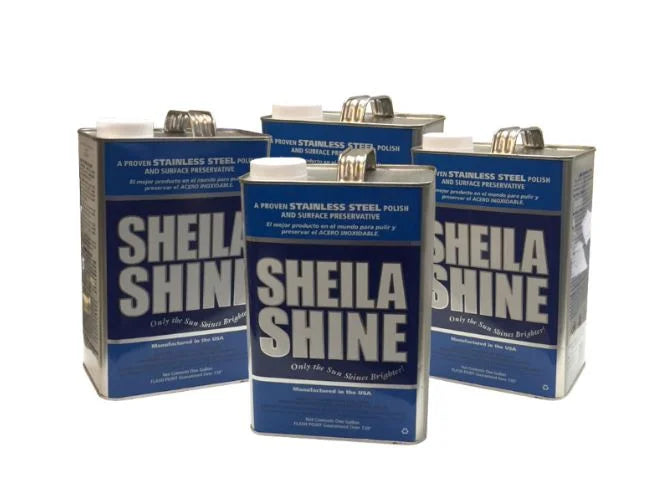 Stainless Steel Cleaner & Polish, 1 gal Can, 4/Carton F57033