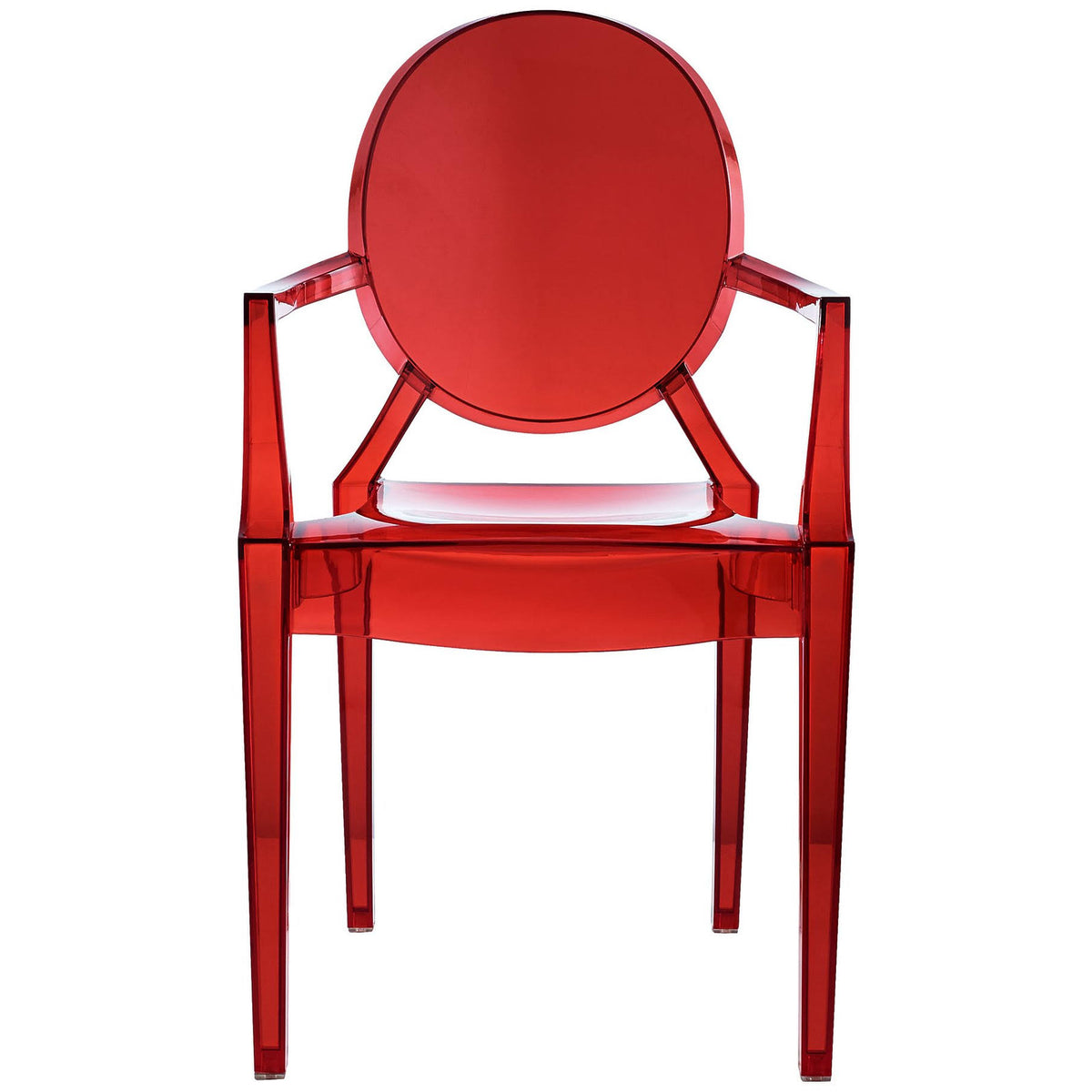Red Dining Armchair Q7007