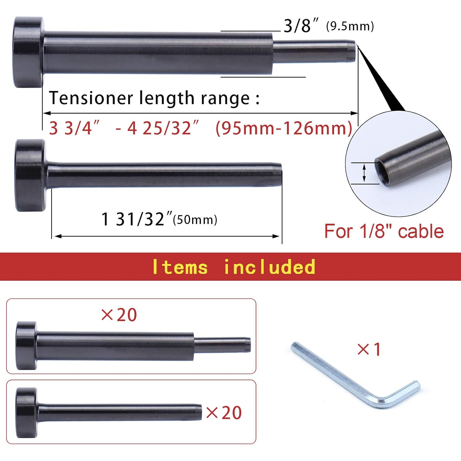 Black Cable Railing Kit T316 Stainless Steel G7710