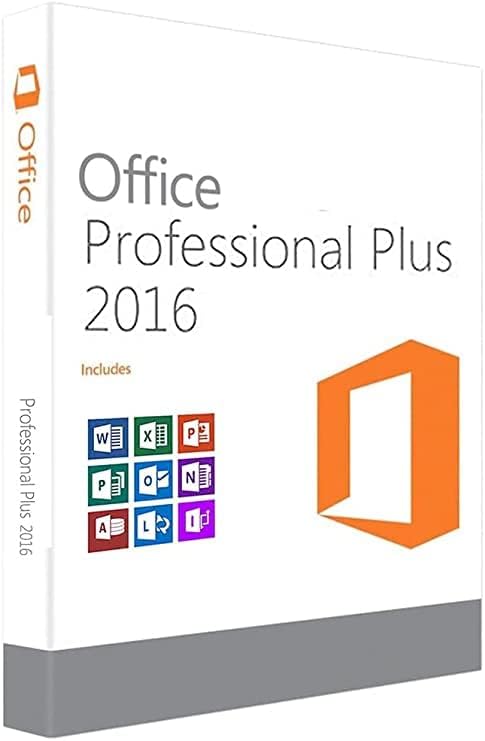 Office 2016 Professional Plus Licence Key | 32/64-bit | PC | Pack of 2 H163