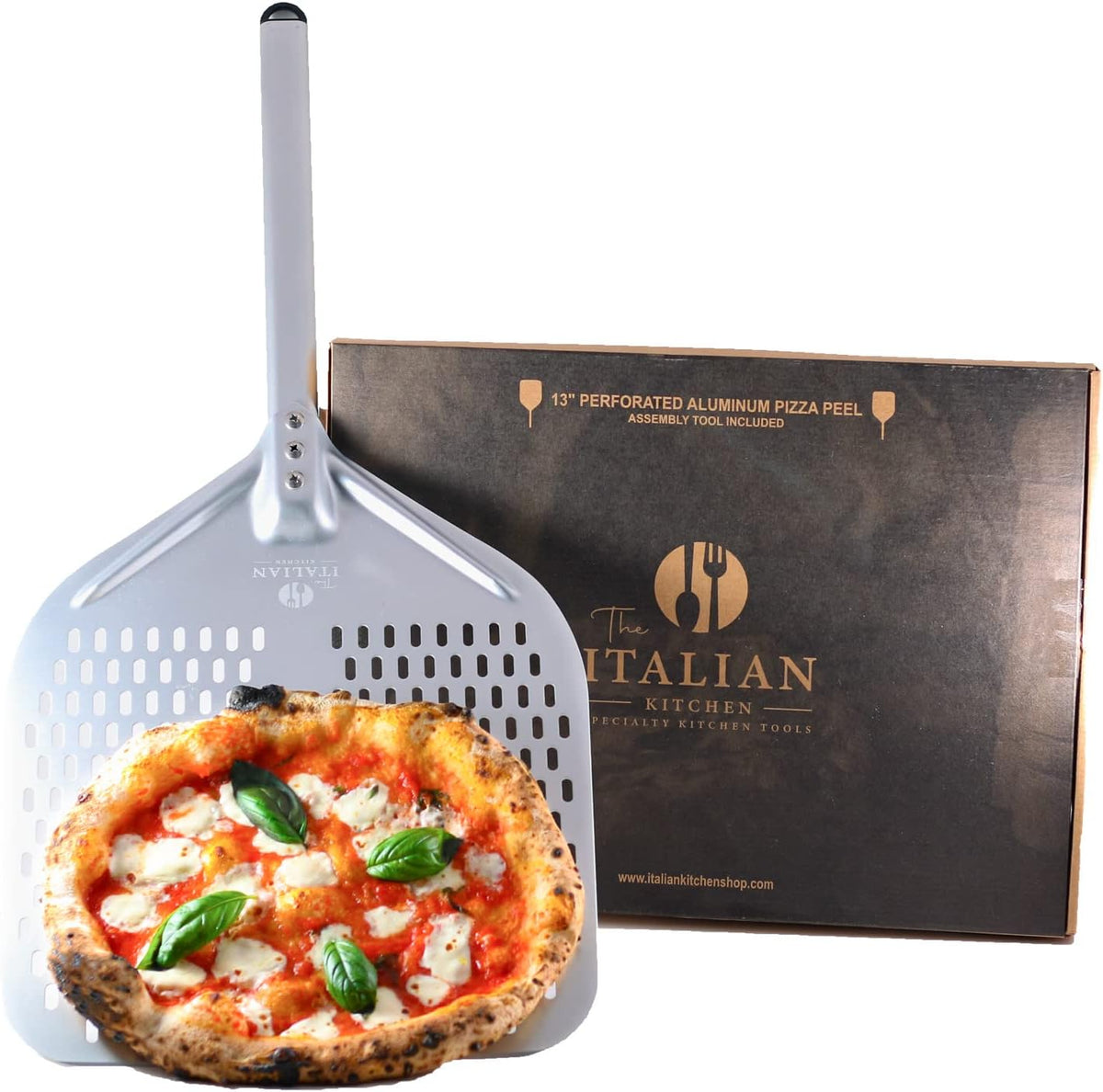 13" Aluminum Pizza Peel Pack of 2 G12048