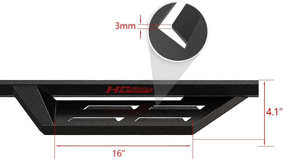 Steel Construction Drop Down Style Running Boards O926706