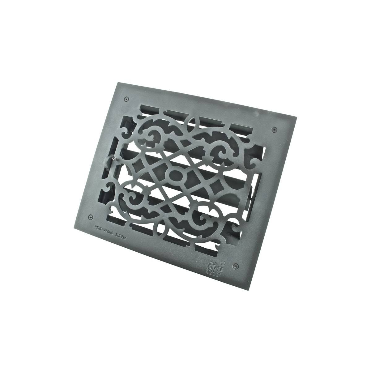 Cast Floor Heat Register Vent A1855