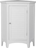 White Bathroom Storage Floor Cabinet D3242