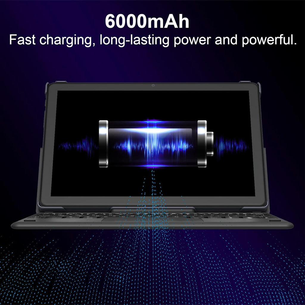 Android 11 Tablet 10.1 inch 2 in 1 Octa-Core 3GB RAM 64GB ROM with Keyboard T92211