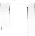 Clear Acrylic Rectangular Display Riser, 12 H x 12 W x 6 D, Pack of 2 E2494