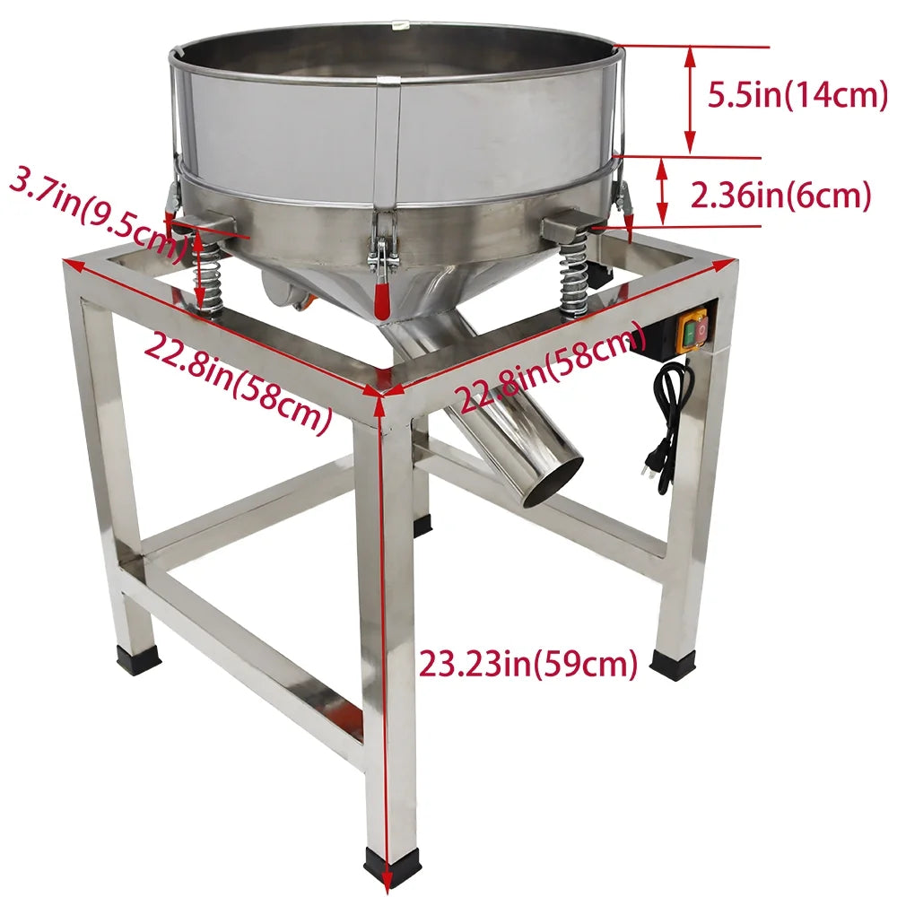 Electric Vibration Screen Machine Sieve Shaker Filter H33290