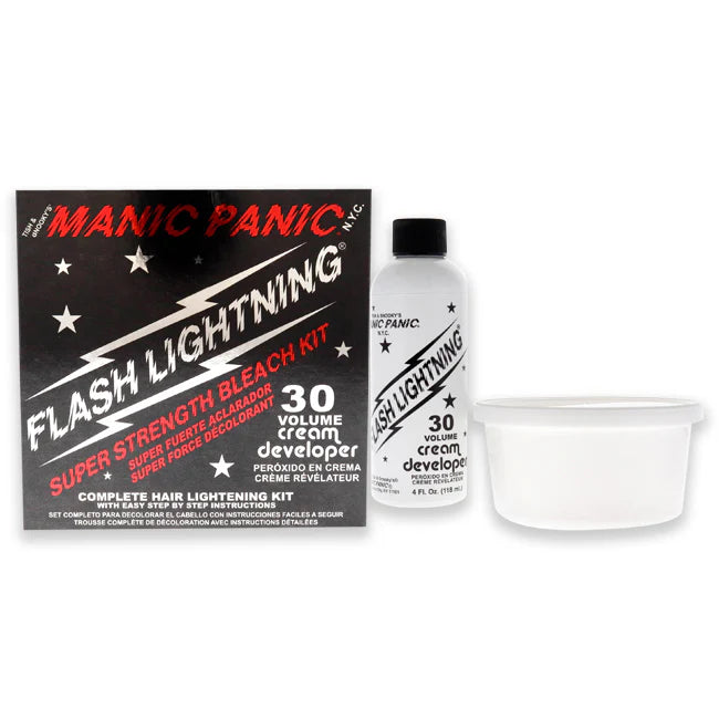 6 Pc Bleach Kit with 30 Volume Cream Developer Z732482