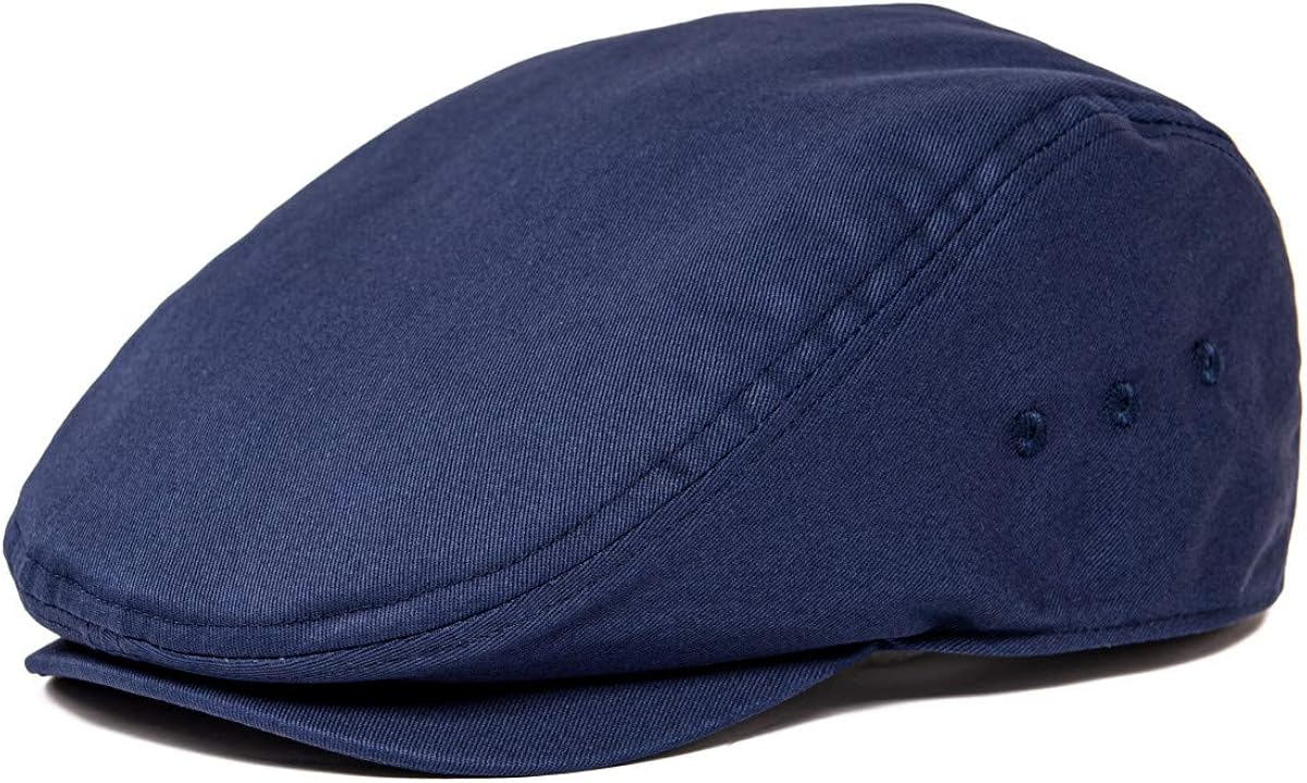 Cotton Twill Newsboy Flat Cap V2125