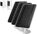 3 Pack Solar Panel with 13 FT Cable and Adjustable Wall Mount O60153