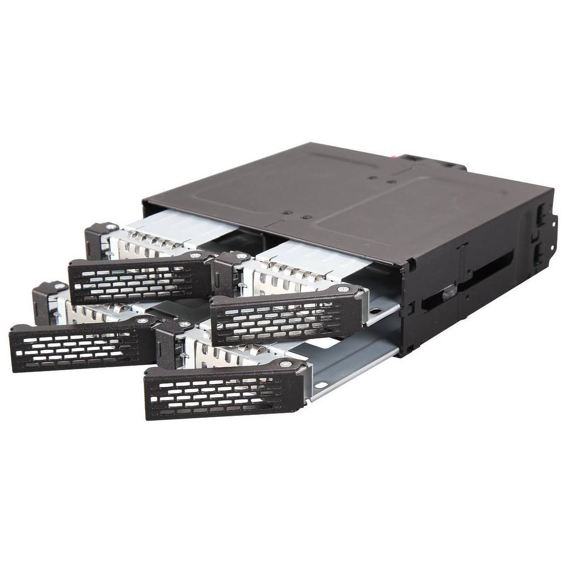 Full Metal 6-Bay Mobile Rack B764
