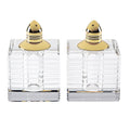 Crystal Salt and Pepper Pinstripes F5799