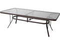 Oval Glass Top Outdoor Dining Table G26866
