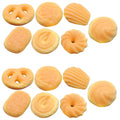 14Pcs Simulation Cookies Miniature Doll House Decors E21957
